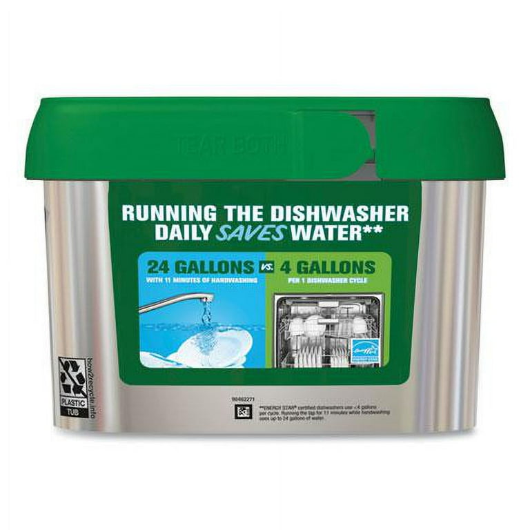 ActionPacs, Fresh Scent, 26.7 oz Tub, 48/Tub, 3 Tubs/Carton