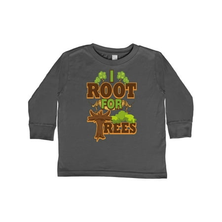 

Inktastic Arbor Day Root For Trees Gift Toddler Boy or Toddler Girl Long Sleeve T-Shirt
