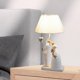 thumbnail image 4 of Amantes de la resina Pareja Adorno Lámpara de noche Luz de noche USB Durable y Con Globo Yuyangstore none, 4 of 8