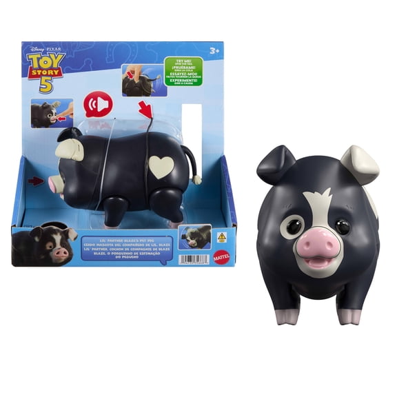 Disney and Pixar Toy Story 5 Lil’ Partner Blaze’s Pet Pig Feature Figure with Sounds