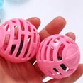thumbnail image 6 of SPRING PARK 5Pcs Cat Toys Balls with Bell Hollow Pounce Chew Scratch Training Ball for Indoor Cats Kitten, 6 of 6