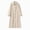 Beige, variant on Womens Trench Coat Collared Casual Long Sleeve Single Breasted Fall Winter Outerwear Beige 3XL