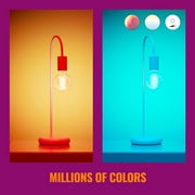 1-pack WiZ G25 Color Filament LED Smart Bulb - Multicolor, 300 Lm, Indoor - 1 Pack — Residential Use, Standard Application