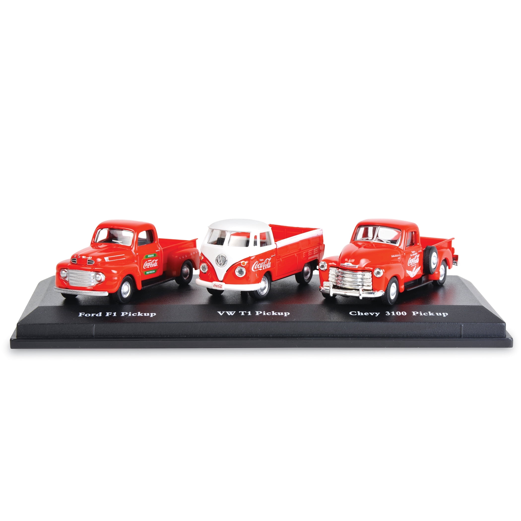 Coca-Cola 1/24 Scale 1937 Ford Diecast Pickup Truck with 6 Bottle