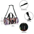 thumbnail image 5 of Butterfly Durable Duffle Bag: 17.7" Sports Bag with Interior Zipper Pocket for Travel, Weekends, Gym, 5 of 6