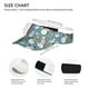 thumbnail image 3 of Balery Snowflake Scarf Snowman Gorra deportiva con visera ajustable para mujer y hombre (talla única), 3 of 7