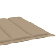 thumbnail image 5 of Carevas Sun Lounger Cushion Beige 78.7"x23.6"x1.2" Oxford Fabric, 5 of 6
