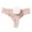 Pink, variant on Women Lace Mesh Thongs Panties Sexy Rabbit Tail Waist Female Underpants Pantys Lingerie Sheer Panties Thong