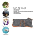 thumbnail image 3 of Dog Bathrobe,Quick Drying Dog Robe Super Absorbent Dog Towels for Drying Dogs, 3 of 7