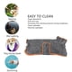 thumbnail image 3 of Albornoz Gris Premium de fibra fina para perros, absorbente Suave de Secado Rápido Con Diseño Engrosado para la Piscina y El Aseo del Hogar, 3 of 7