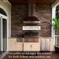 thumbnail image 4 of Highland Home "The Gathering Place" Indoor/Outdoor Wood Wall Sign, 4 of 7