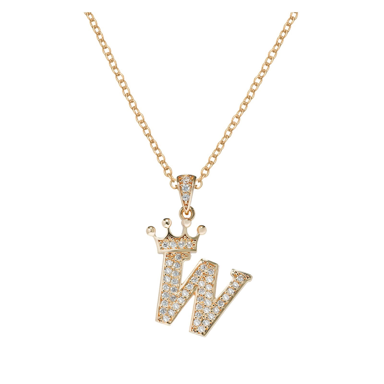  Initial Letter Gothic Necklaces for Women Stainless Steel A-Z  Gold Chain English Alphabet Rectangle Necklace Valentine Jewelry - (Metal  Color: L/Length: 45cm) : Clothing, Shoes & Jewelry