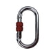 thumbnail image 2 of Conector de mosquetón de escalada en apariencia , hebilla de seguridad, gancho de bloqueo de tornillo para rappel, viaje, equipo de senderismo, rojo, 2 of 8