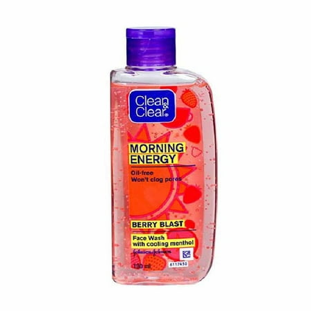 Clean & Clear Morning Energy Berry Blast, Red, 100 ml