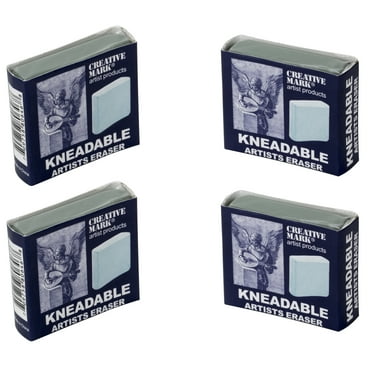 Creative Mark Kneed Eraser For Artists Kneaded Kneadable Kneading Drawing Sketch Charcoal Art Supplies LARGE - 4 Pack