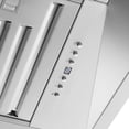 thumbnail image 4 of Forno Altilia 48-Inch Insert Range Hood, Stainless Steel, LED Lighting, Baffle Filters, 4 of 5