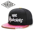 thumbnail image 2 of PANGKB-Gorra MUNCHIES para hombre y mujer, gorro de béisbol con cierre trasero, color rosa, estilo hip hop, informal, para exteriores Fivean unisex, 2 of 2