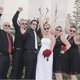 thumbnail image 3 of 10 pairs of sunglasses adult party gifts vintage classic sunglasses (red frame), 3 of 3