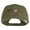 Khaki, variant on Devil Dog Embroidered Solid Cotton Twill Mesh Prostyle Cap - Black OSFM