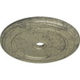 thumbnail image 3 of 41 1/8"OD x 4"ID x 2 1/8"P Classic Ceiling Medallion (Fits Canopies up to 5 1/2"), Hand-Painted Castle Stone Crackle, 3 of 6