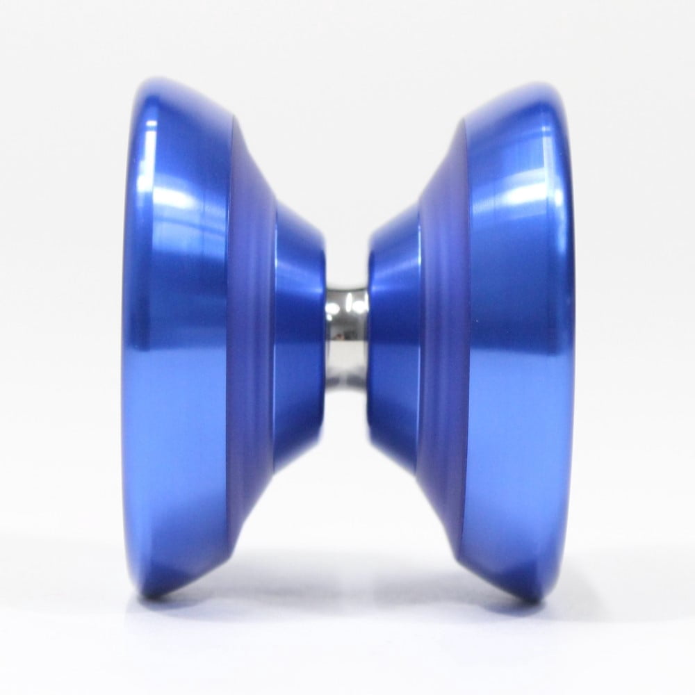 C3yoyodesign SHXF Speedaholic XF Yo-Yo - Aluminum and PC Body with PC Caps (Blue)