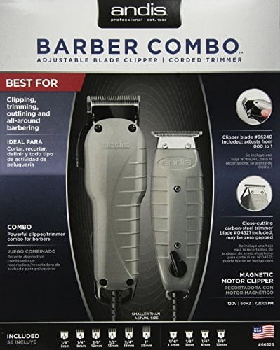 andis clipper and trimmer combo kit