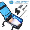 thumbnail image 4 of Multifunctional Cycling Bicycle Bike Rear Seat Bag with Rain Cover, 4 of 8