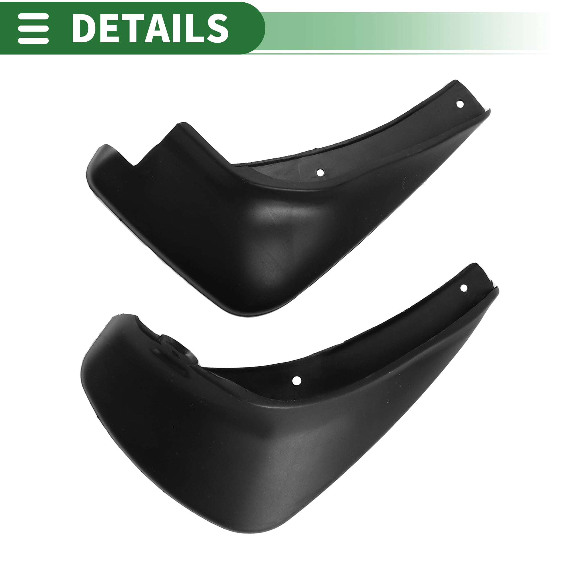 Unique Bargains Mud Flaps Splash Guards Mud Guards for Hyundai Accent 2007-2010 W/ Mount Accessories