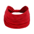 thumbnail image 2 of Multicolor Headband for Women Wide Elastic Headband Hair Headband Ladies Yoga Hijab Exercise Wicking Headband Elastic Non-Slip Headband Knotted Running Sports Headband, 2 of 3
