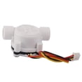 thumbnail image 3 of del medidor de flujo del medidor del interruptor del sensor del de 3/8 "DC3.5-12V 0.3-10L / min Yotijar Sensor de flujo de agua, 3 of 6