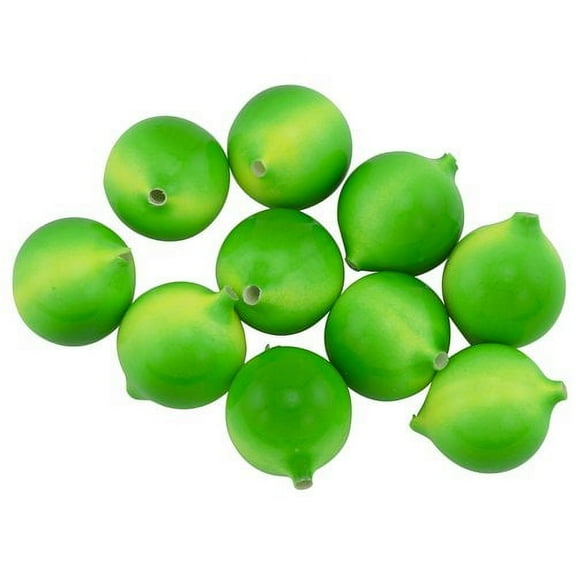 Yakima Bait Worden's Original Lil' Corky 1/2" Drift Bobbers, Lime & Chartreuse, Size 8, 14 mm, 10 Count, 652LICH