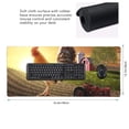 thumbnail image 2 of Hirioo Country Farm Morning Rooster for Mouse Pad ,Anti-Slip Base, Durable Stitched Edges, Perfect for Gaming, Office, and Home Use,16x35.5in, 2 of 9
