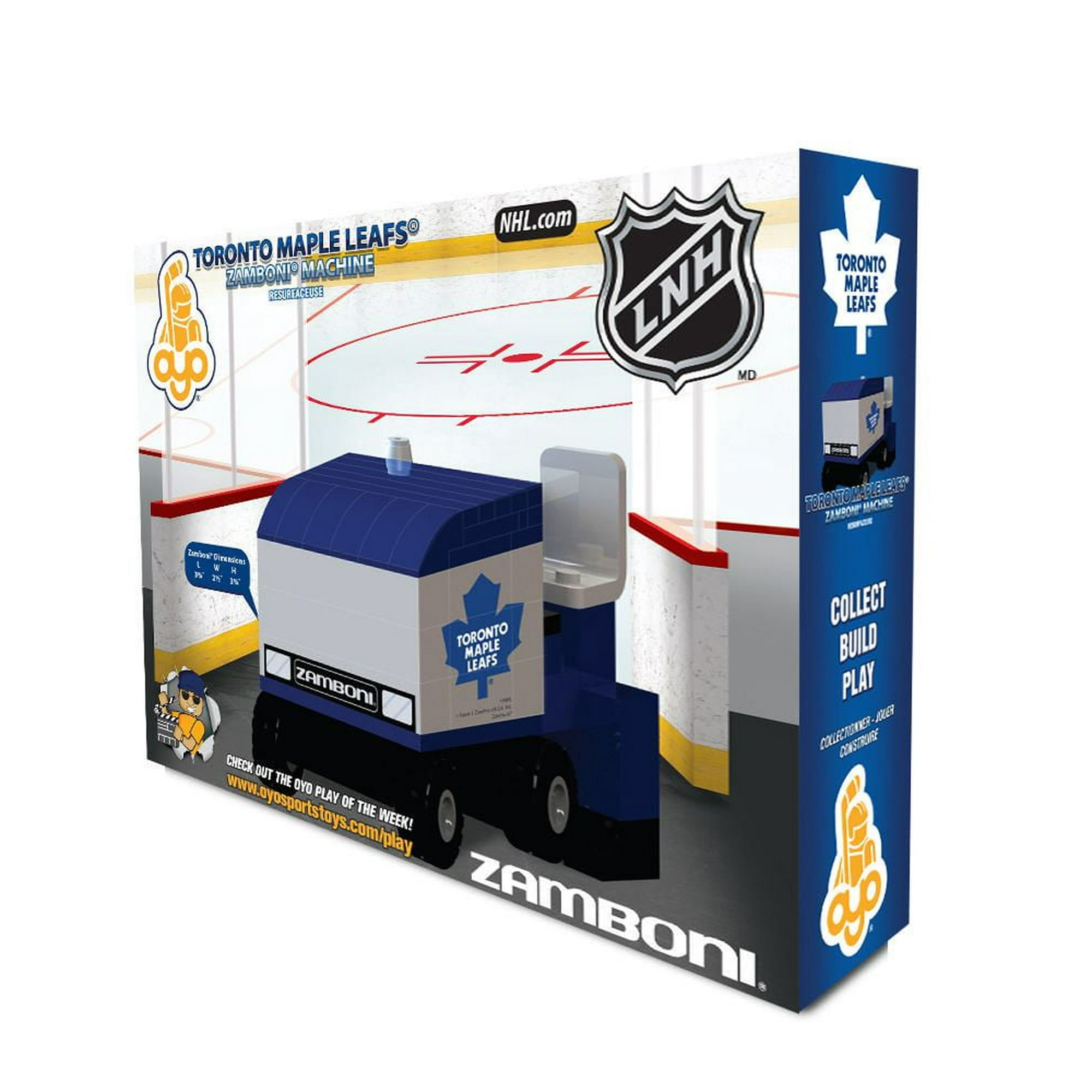 ＆TEAM OYO Sportstoys Zamboni Machine Toronto Maple Leafs Building