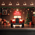 thumbnail image 3 of Santa Claus Christmas Banner Cartoon Character Merry Christmas Decoration for Holiday Party Indoor Event Celebration, 3 of 9
