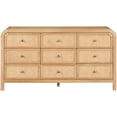 thumbnail image 6 of Pemberly Row Mid-Century NaturalAsh Wood and Natural Cane Dresser, 6 of 12