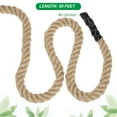 thumbnail image 2 of 1-1/4" x 50' Natural Jute String Twine Twisted Manila Rope Burlap Rope, 2 of 7