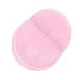 thumbnail image 4 of Fuerador del Cuerpo de Silicona, Cómoda Cepillo Sensorial de Silicona Rosa Suave Suave Para Bebés para Bebés, 4 of 7