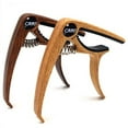 thumbnail image 4 of SUTENGDA Wood Color Trigger Capo for Acoustic  Electric and Classical Guitars, 4 of 6