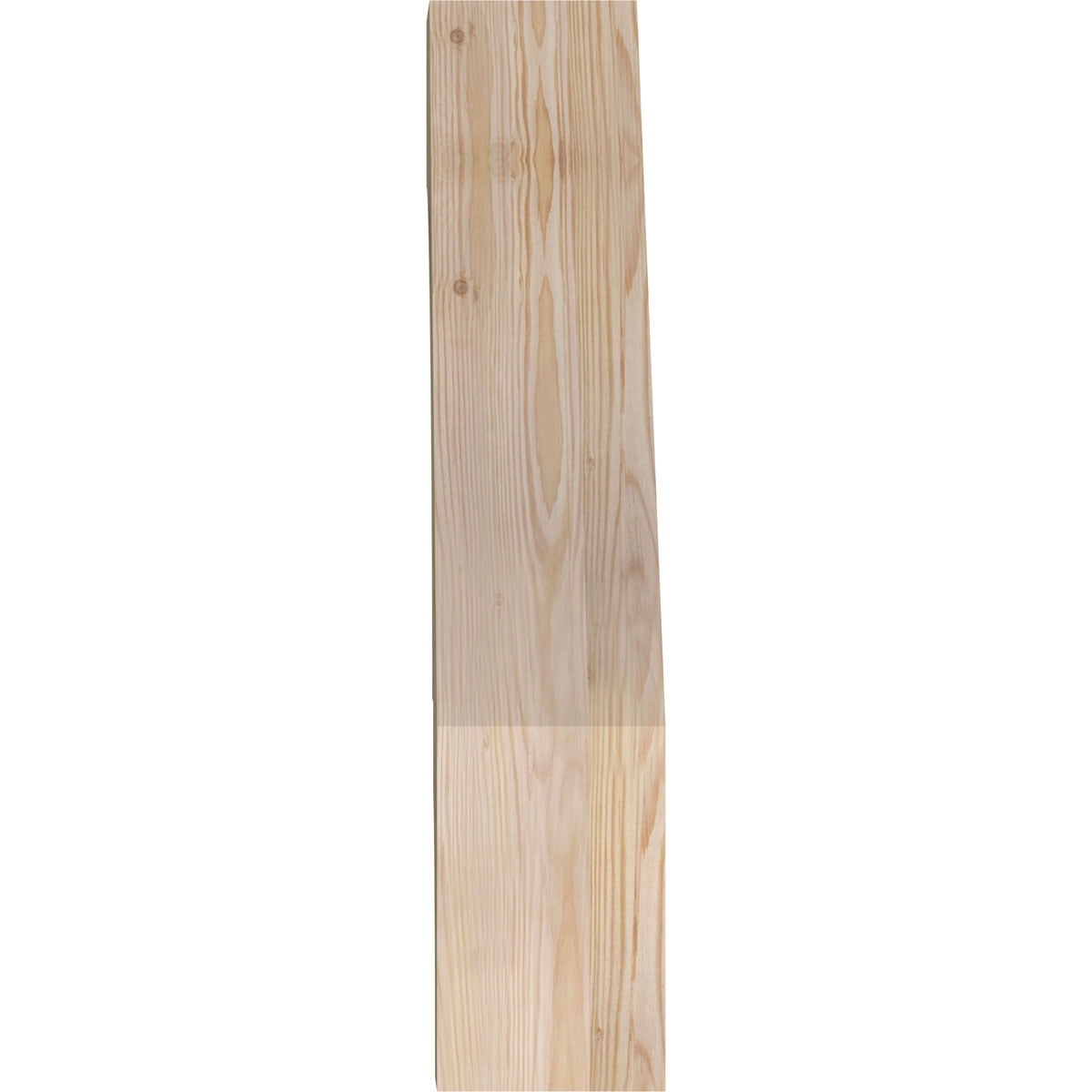 6"W x 18"D x 30"H Balboa Rough Sawn Knee Brace, Douglas Fir