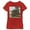 Red, variant on Girl's Star Wars: The Mandalorian The Child Square Frame Graphic Tee Red Small