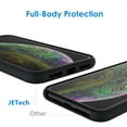 thumbnail image 3 of JETech Silicone Case for iPhone X, iPhone Xs, 5.8-Inch, Silky-Soft Touch Full-Body Protective Case, Shockproof Cover with Microfiber Lining (Black), 3 of 7