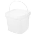 thumbnail image 3 of Aloha Plastic Bucket with Handle and Lid Reusable Water Bucket Container Portable Bucket (2L), 3 of 8