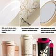 thumbnail image 6 of SharkTRUE Ceramic Travel Mug,New Coffee Travel Mug with Straw & Flip Lid, oz Insulated Tumbler Cup with Ceramic Coating, Double Wall Vacuum LeakProof Mug for Office School Party Camping, 6 of 10