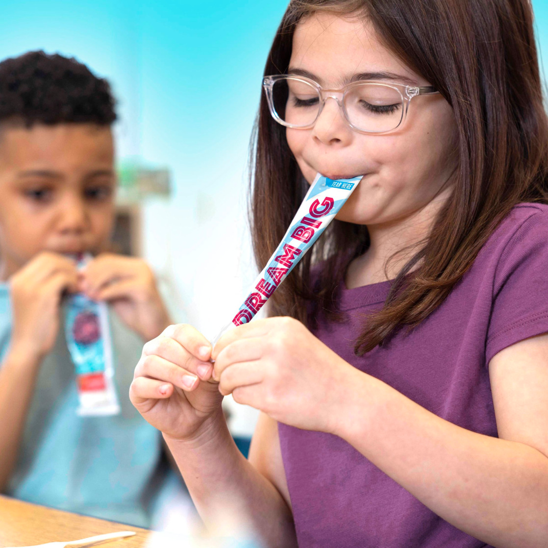 Go-GURT Berry and Strawberry Kids Fat Free Yogurt Variety Pack, 2 oz Yogurt Tubes (16 Ct)