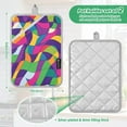 thumbnail image 6 of Yayeee Pot Holders Kitchen Heat Resistant with Pocket 7"x9.8" Cotton Oven Cooking Hot Pads, Colorful Plaid, 6 of 7