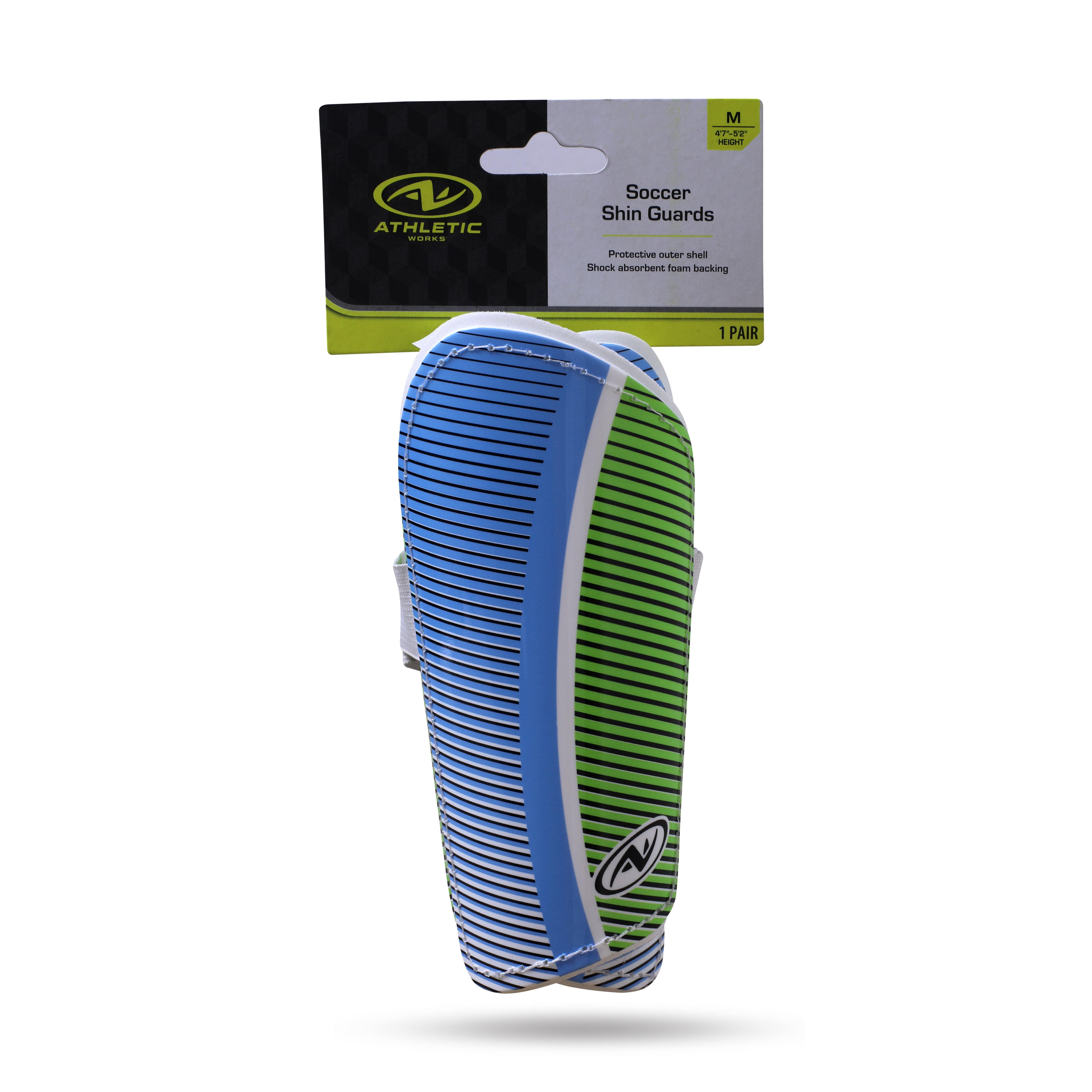 Athletic Works Soccer Shin Guard Medium