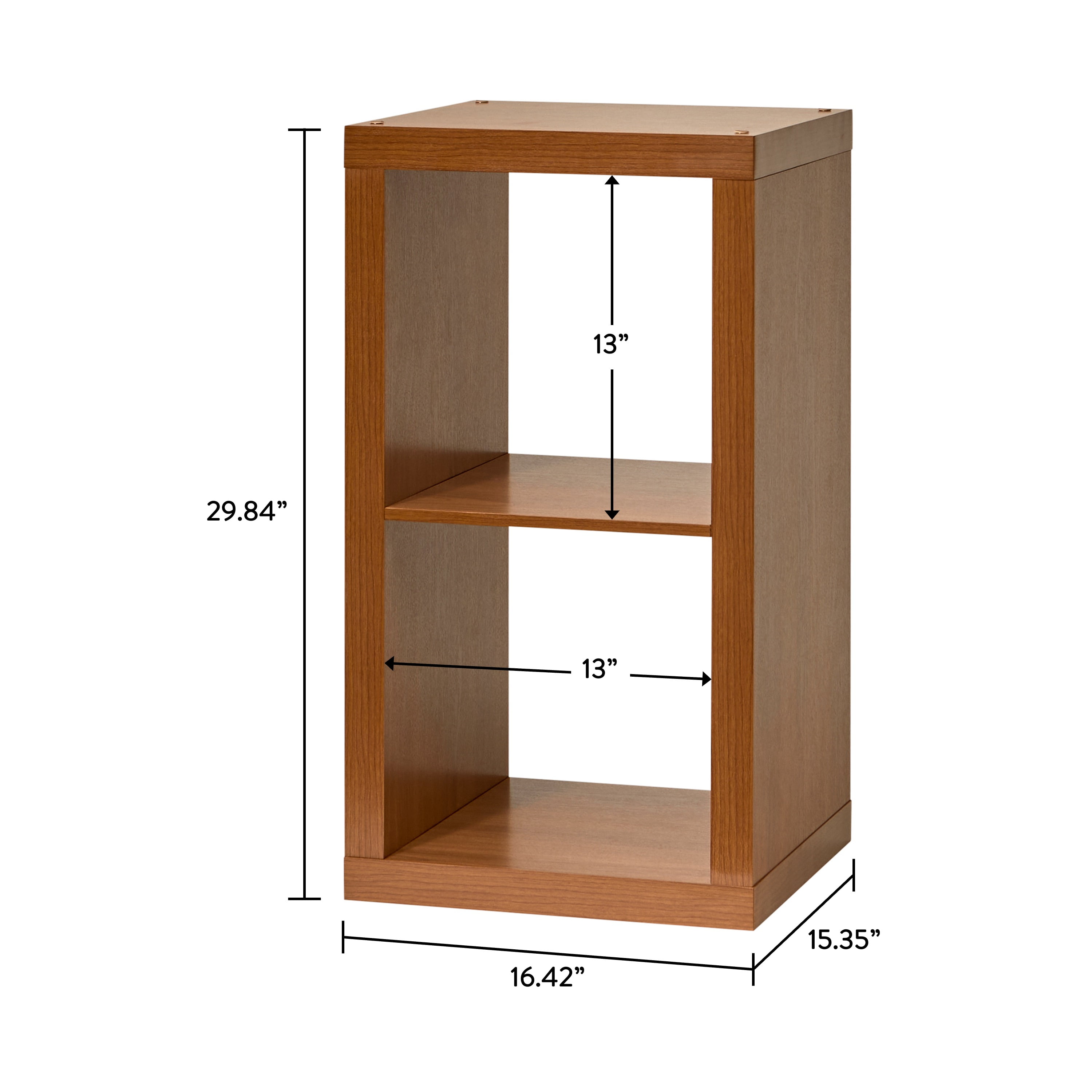 Better Homes & Gardens 2 Cube Storage Organizer, Acorn