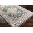 thumbnail image 3 of Mark&Day Area Rugs, 5x7 VAR Traditional Teal Area Rug, Blue Taupe Grey Carpet for Living Room, Bedroom or Kitchen (5'2" x 7'), 3 of 7
