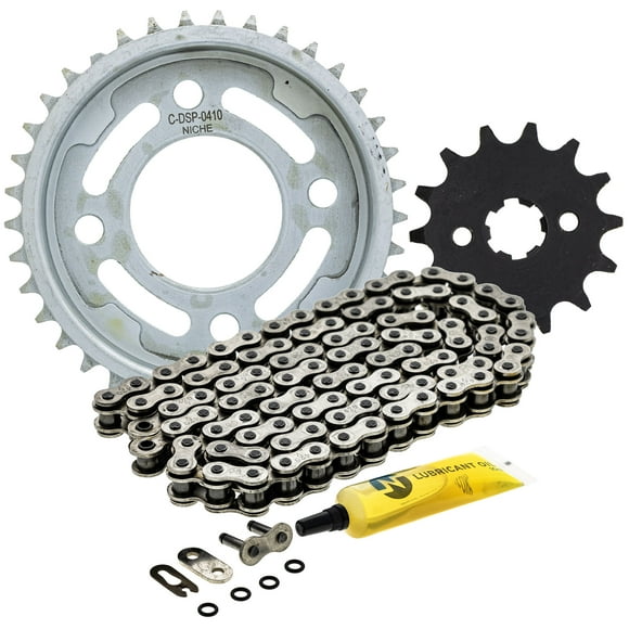 Niche Sprocket Chain Set for Honda Monkey 125 14/37 Tooth 420 O-Ring Front Rear MK1014403
