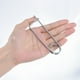 thumbnail image 4 of Uxcell 6-Pack Pin de Seguridad de Chaveta en Forma de Broche, Pines de Acero de Resorte M3x63mm, Sujetadores de Broche de Bloqueo Rápido, Clips Retenedores Pesados, 4 of 7